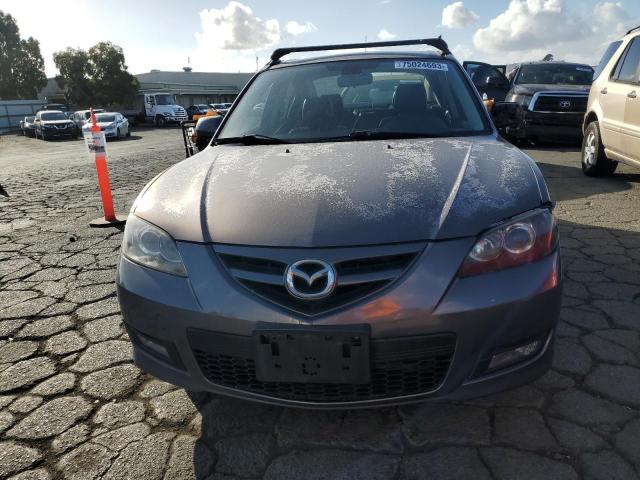 JM1BK324591187893 - 2009 MAZDA 3 S GRAY photo 5