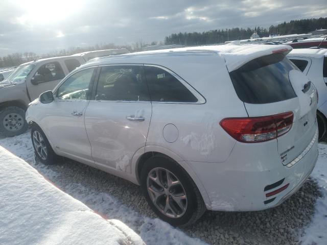 5XYPKDA57JG359819 - 2018 KIA SORENTO SX WHITE photo 2