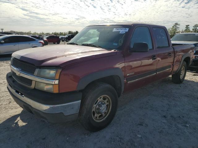 1GCGC23U94F114081 - 2004 CHEVROLET SILVERADO C2500 RED photo 1