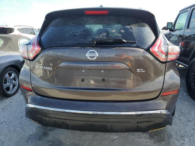 5N1AZ2MGXFN228432 - 2015 NISSAN MURANO S GRAY photo 6