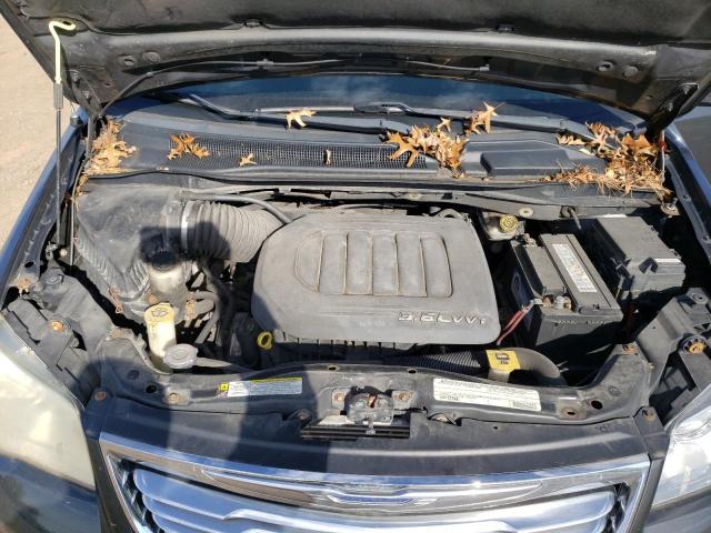 2A4RR8DG3BR681891 - 2011 CHRYSLER TOWN & COU TOURING L GRAY photo 12