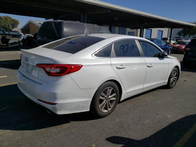 5NPE24AFXHH489404 - 2017 HYUNDAI SONATA SE WHITE photo 3