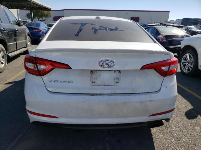 5NPE24AFXHH489404 - 2017 HYUNDAI SONATA SE WHITE photo 6