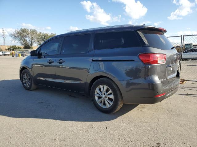 KNDMB5C15G6089276 - 2016 KIA SEDONA LX GRAY photo 2