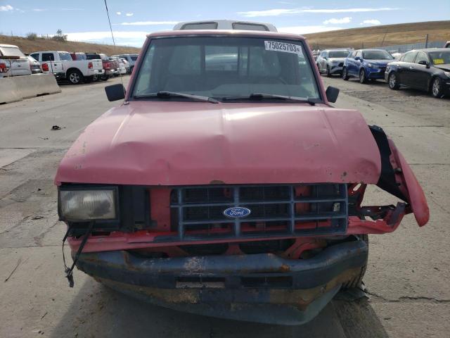 1FTCR10A3MUD83335 - 1991 FORD RANGER RED photo 5