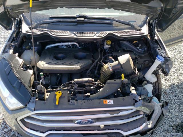 MAJ6S3GL5KC284318 - 2019 FORD ECOSPORT SE GRAY photo 12