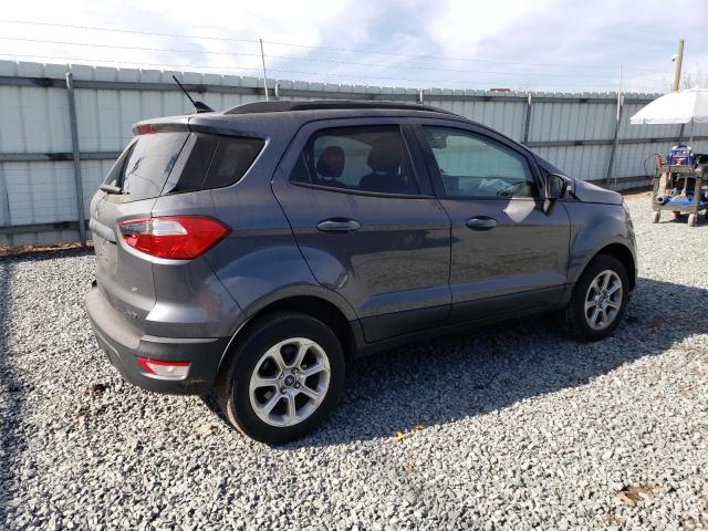 MAJ6S3GL5KC284318 - 2019 FORD ECOSPORT SE GRAY photo 3