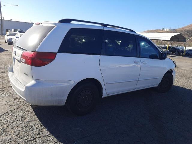 5TDZA23C64S125237 - 2004 TOYOTA SIENNA CE WHITE photo 3