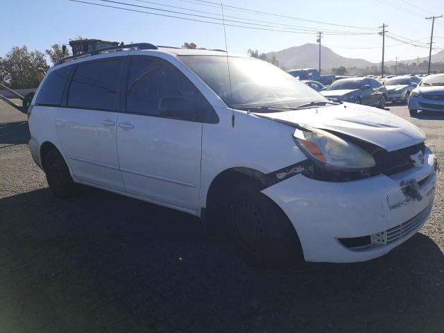 5TDZA23C64S125237 - 2004 TOYOTA SIENNA CE WHITE photo 4