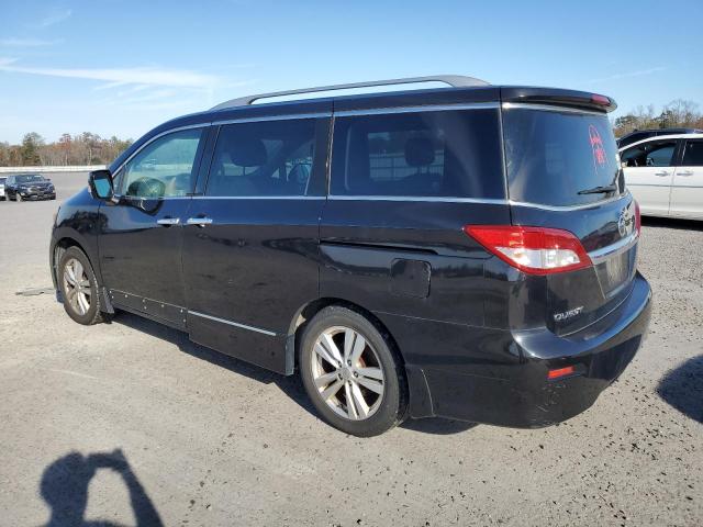 JN8AE2KP8C9033683 - 2012 NISSAN QUEST S BLACK photo 2