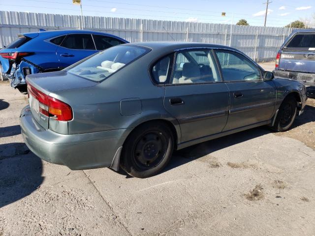 4S3BE635116211548 - 2001 SUBARU LEGACY L GREEN photo 3