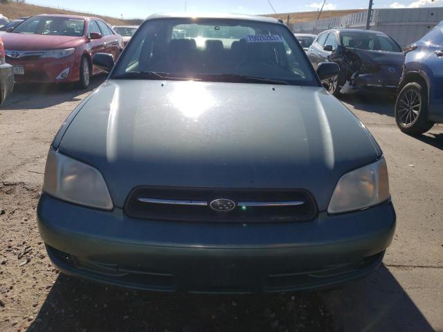 4S3BE635116211548 - 2001 SUBARU LEGACY L GREEN photo 5