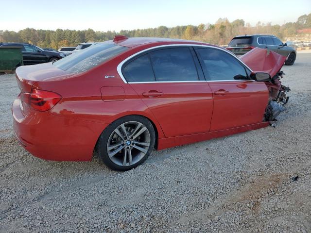 WBA8E1C56JA756281 - 2018 BMW 330E RED photo 3