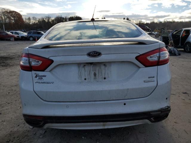 3FA6P0H9XFR282929 - 2015 FORD FUSION SE WHITE photo 6