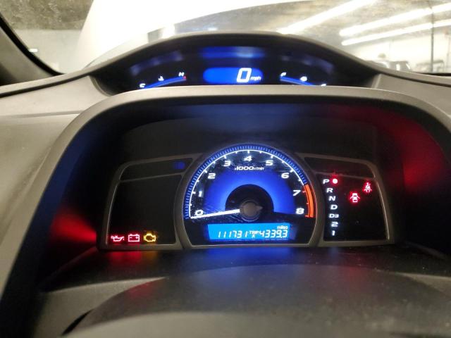 19XFA16589E051864 - 2009 HONDA CIVIC LX SILVER photo 9