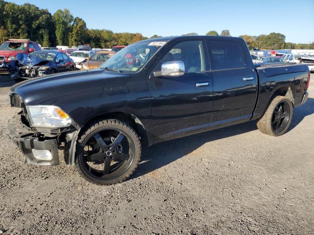 1C6RD7PT9CS329512 - 2012 DODGE RAM 1500 LONGHORN BLACK photo 1