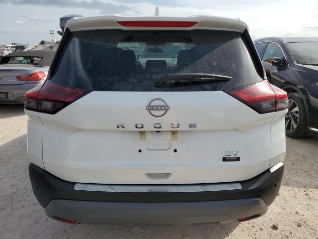 5N1BT3BA4PC884441 - 2023 NISSAN ROGUE SV WHITE photo 6