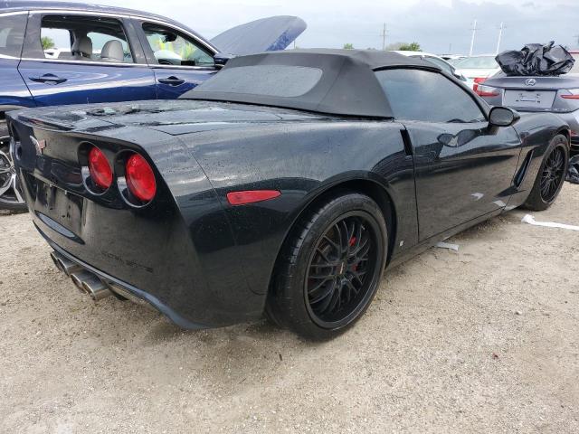 1G1YY36U075102038 - 2007 CHEVROLET CORVETTE BLACK photo 3