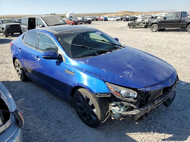 5XXGR4A63DG104078 - 2013 KIA OPTIMA SX BLUE photo 4