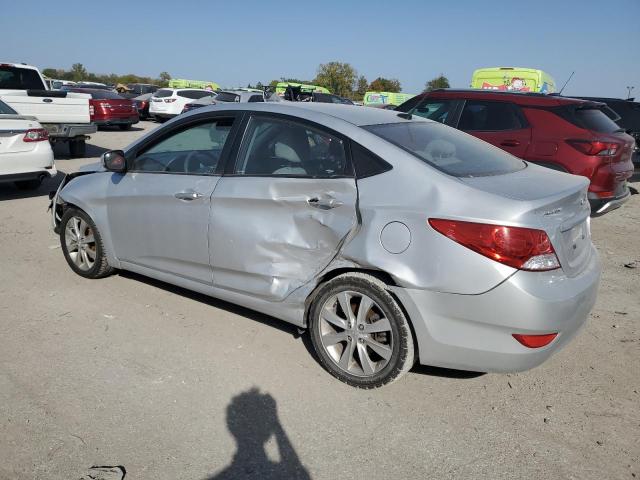 KMHCU4AEXEU678611 - 2014 HYUNDAI ACCENT GLS SILVER photo 2