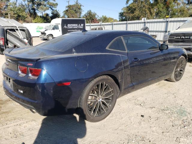 2G1FB1ED9B9154102 - 2011 CHEVROLET CAMARO LT BLUE photo 3