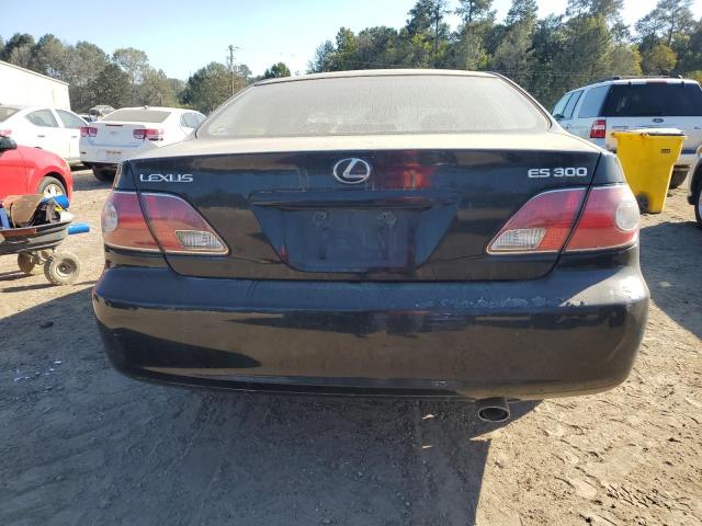 JTHBF30G730104333 - 2003 LEXUS ES 300 BLACK photo 6