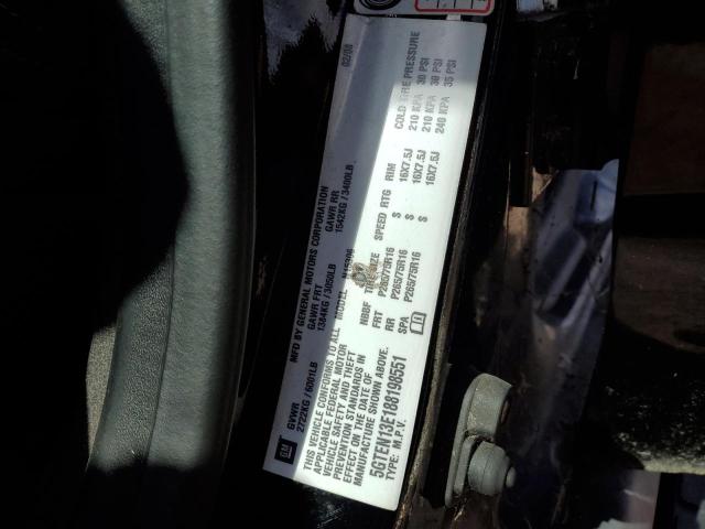 5GTEN13E188198551 - 2008 HUMMER H3 黑色 照片 13