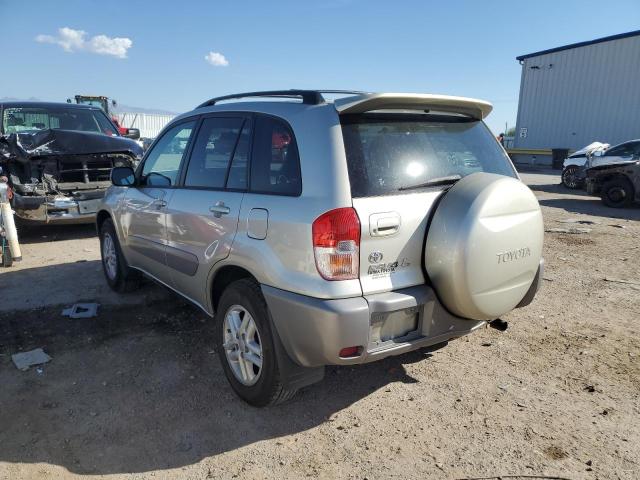 JTEGH20V810030200 - 2001 TOYOTA RAV4 SILVER photo 2