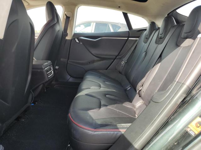 5YJSA1H18EFP52336 - 2014 TESLA MODEL S 绿色 照片 10