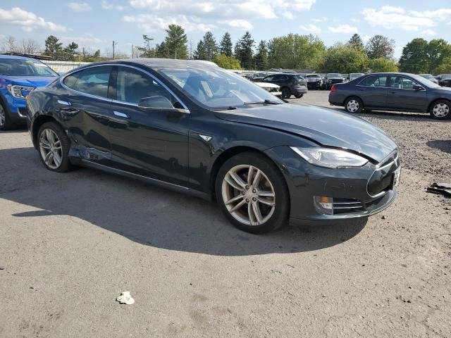 5YJSA1H18EFP52336 - 2014 TESLA MODEL S 绿色 照片 4