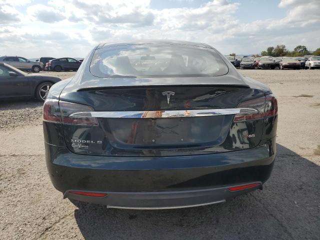 5YJSA1H18EFP52336 - 2014 TESLA MODEL S 绿色 照片 6