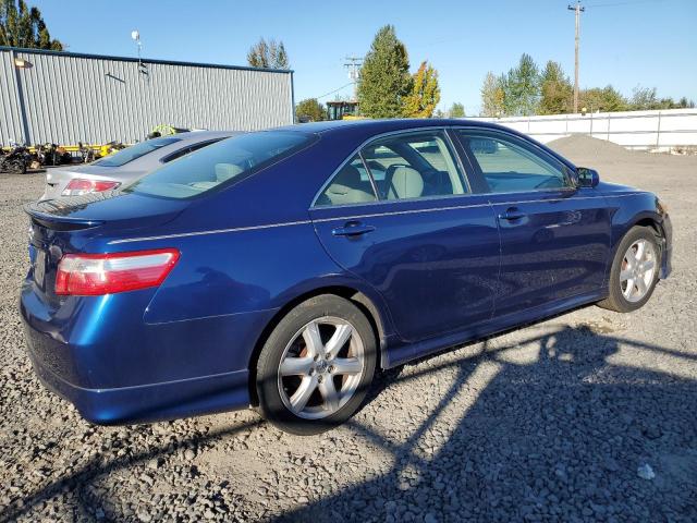 4T1BE46K17U026826 - 2007 TOYOTA CAMRY CE BLUE photo 3