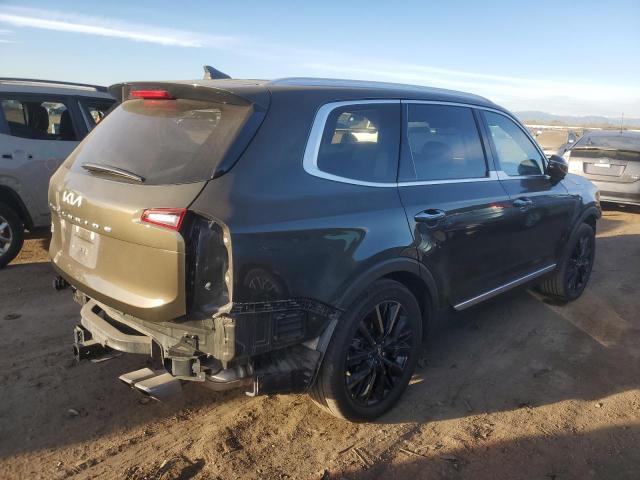 5XYP5DHC7NG230707 - 2022 KIA TELLURIDE SX GRAY photo 3