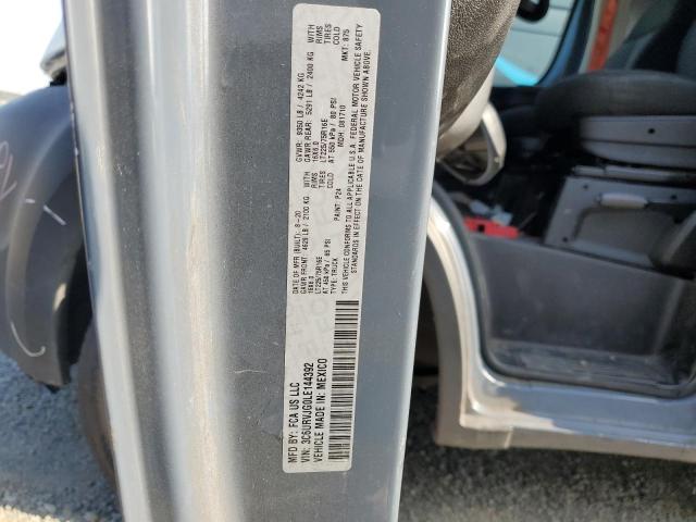 3C6URVJG0LE144392 - 2020 RAM PROMASTER 3500 HIGH გრაფიტი ფოტო 13