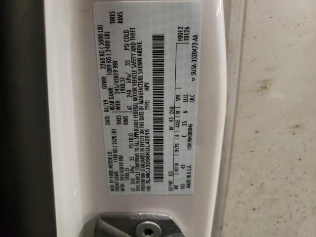 5LMCJ3D98KUL42515 - 2019 LINCOLN MKC RESERVE Ağ foto 13