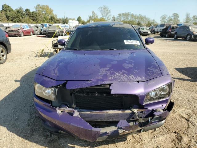 2B3LA53H87H847011 - 2007 DODGE CHARGER R/T PURPLE photo 5