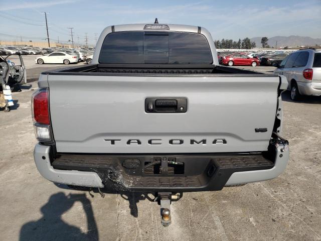 3TMAZ5CN5MM148047 - 2021 TOYOTA TACOMA DOUBLE CAB GRAY photo 6