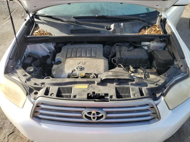 JTEDS41A382066225 - 2008 TOYOTA HIGHLANDER WHITE photo 12