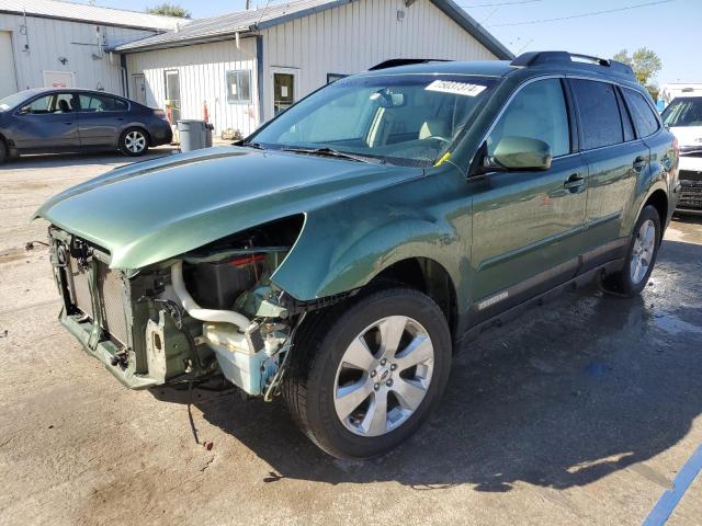 4S4BRCJC6C3263584 - 2012 SUBARU OUTBACK 2.5I LIMITED GREEN photo 1