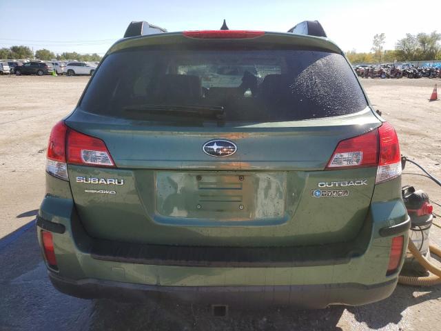 4S4BRCJC6C3263584 - 2012 SUBARU OUTBACK 2.5I LIMITED GREEN photo 6