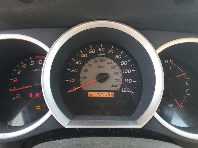 5TEJU62N35Z103733 - 2005 TOYOTA TACOMA DOUBLE CAB PRERUNNER MAROON photo 9