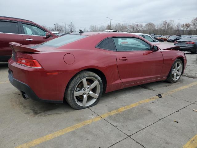 2G1FD1E31F9232332 - 2015 CHEVROLET CAMARO LT BURGUNDY photo 3