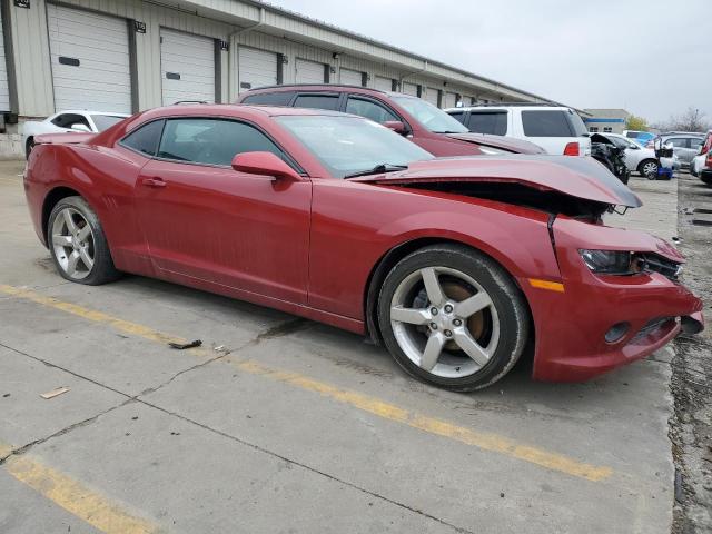 2G1FD1E31F9232332 - 2015 CHEVROLET CAMARO LT BURGUNDY photo 4