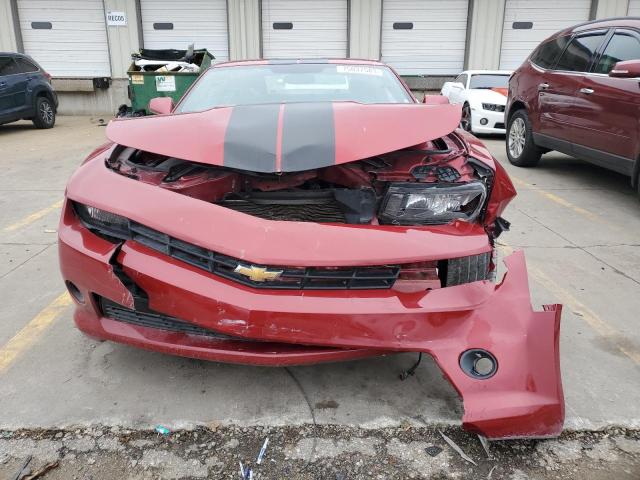 2G1FD1E31F9232332 - 2015 CHEVROLET CAMARO LT BURGUNDY photo 5