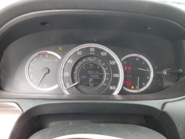 1HGCR3F85GA001331 - 2016 HONDA ACCORD EXL WHITE photo 9