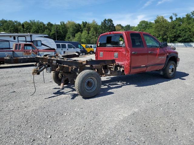 3D7MX48D76G223383 - 2006 DODGE RAM 3500 ST RED photo 3