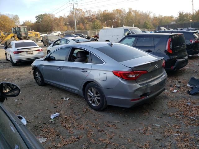 5NPE24AF8HH523615 - 2017 HYUNDAI SONATA SE GRAY photo 2