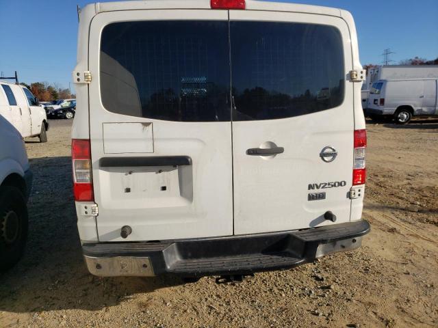 1N6AF0KY9CN118588 - 2012 NISSAN NV 2500 WHITE photo 6