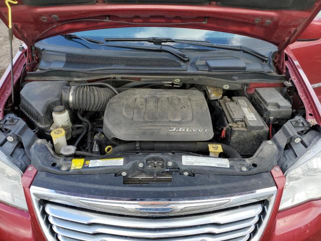 2A4RR5DG5BR637034 - 2011 CHRYSLER TOWN & COU TOURING 红色 照片 12