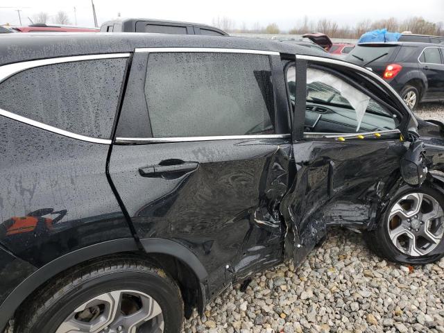 7FARW2H56KE007786 - 2019 HONDA CR-V EX BLACK photo 10